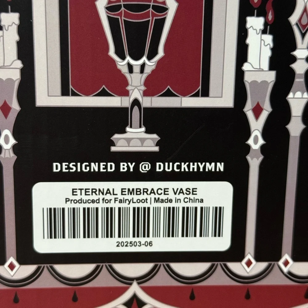 Fairyloot Eternal Embrace Book Vase | Acrylic